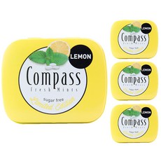 콤파스 민트캔디 레몬밤, 14g, 4개