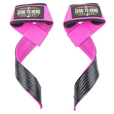 ZERO TO HERO 防滑健身束帶提拉護腕組, Type2 粉色