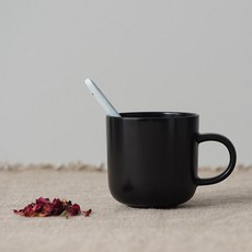 보울보울 국산 레트로라인 머그 320ml, 미드나잇블랙, 1개 미드나잇블랙, 1개
