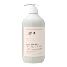 jmella 法式漫舞香水沐浴乳 No.03 Lime & Basil, 溫和清潔呵護肌膚, 1L, 1瓶