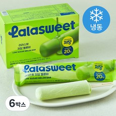 라라스윗 저당 멜론바 6개입 (냉동), 70ml, 6개 420ml, 6박스