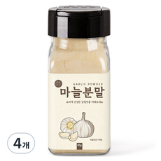 바른미각 마늘 분말, 4개, 60g