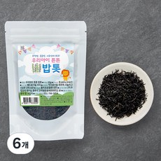 주일 우리아이 튼튼 밥톳, 6개, 50g
