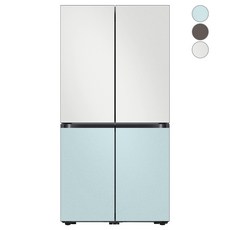 [색상선택형] 삼성전자 비스포크 4도어 냉장고 875L 방문설치, RF85DB90B2AP