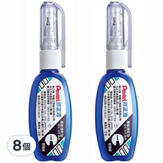 Pentel 飛龍文具 易壓迷你修正液 ZL102, 8個