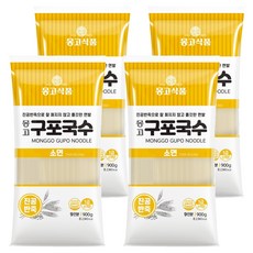 몽고식품 구포국수 진공소면, 900g, 4개
