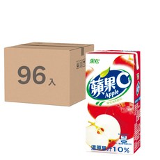 黑松 蘋果C 蘋果果汁飲料 300ml x 24入, 96入