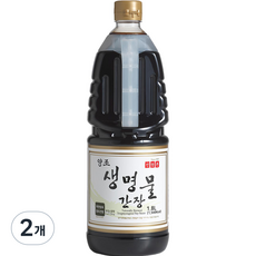 신앙촌 양조 생명물간장, 1.8L, 2개