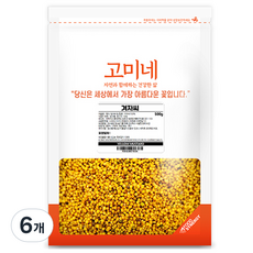 고미네 겨자씨, 500g, 6개