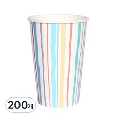 레인보우 음료컵 16oz, 100개, 2세트 1개입, 200개