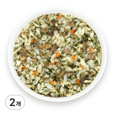 Jjangjuk 孩童副食品軟飯 13個月以上, 2個, 韓牛糙米飯口味, 160g
