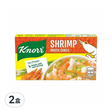 Knorr 康寶 鮮蝦湯塊, 60g, 2盒