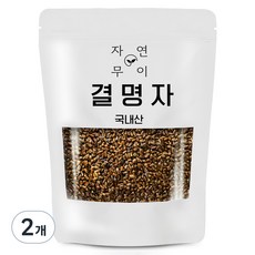 자연무이 결명자 볶지않은 건조 결명자차, 300g, 2개