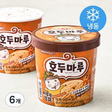 해태아이스크림 호두마루 (냉동), 660ml, 6개