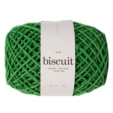 yarna 비스켓 뜨개실 150g, 23 라이트그린, 1개 23 라이트그린, 1개
