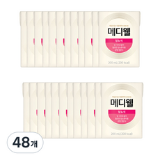 메디웰 환자 영양식 당뇨식 200ml 48개