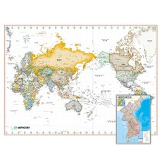 地圖工廠塗層世界地圖 白色+全國地圖, 1個