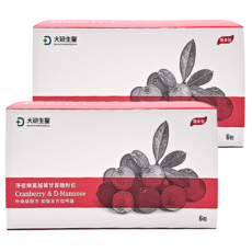 大研生醫 淨密樂蔓越莓甘露糖粉包 升級版, 6包, 2g, 2盒