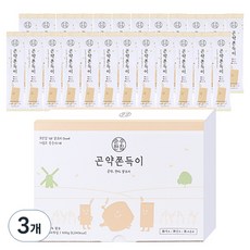 순수한집 곤약 쫀득이 24개입, 600g, 3개