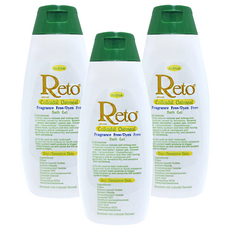 Reto 原型燕麥膠體浴液, 無色素香精, 乾性/敏感性皮膚適用, 500ml, 3瓶