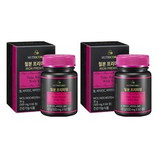 NUTRICORE 鐵溢價, 60顆, 2個
