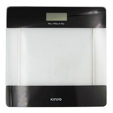 Kinyo 簡約經典透明體重計, DS-6560, 簡約經典透明, 1個