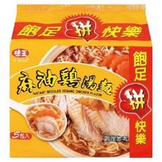 味王 麻油雞湯麵 90g, 5包