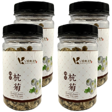 公館鄉農會 杭菊茶，台灣苗栗在地杭菊，農藥檢驗 安全無毒, 25g, 4罐