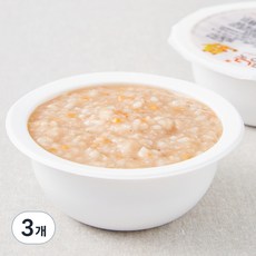 짱죽 중기 8개월 부터 이유식 죽, 혼합맛(누룽지 / 버섯), 200g, 3개