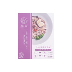 伴拌日嚐 元氣樂活配方牛肉滑蛋燕麥粥, 全齡犬鮮食包 150g, 牛肉滑蛋, 1盒