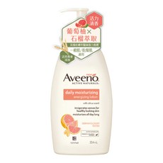 Aveeno 燕麥活力保濕乳 活力果香, 354ml, 1瓶