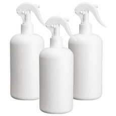 MEKO 不透光分裝噴槍瓶, 標示為 2號 HDPE 優良材質 攜帶方便, 3個