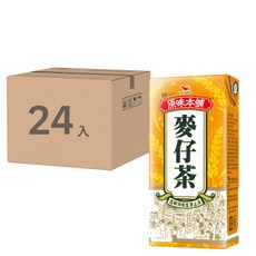 統一 原味本舖麥仔茶 375ml x 24入