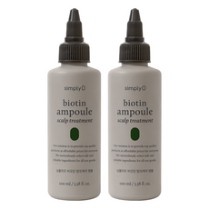 simplyO 生物素活絡頭髮護髮安瓶, 2個, 100ml
