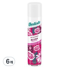 바티스트 드라이샴푸 블러쉬, 200ml, 6개