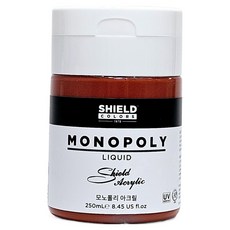 SHIELD 壓克力顏料 621 Burnt Sienna, 250ml
