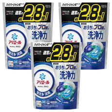 ARIEL 4D強力淨白 立體洗衣膠球補充包, 31顆, 3袋