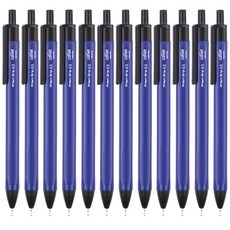 comet 三角握把中性凝膠筆 0.5mm, 藍色, 12個