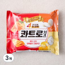 남양유업 콰트로 치즈 12매입, 204g, 3개