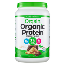Orgain 植物蛋白粉 巧克力花生醬口味, 920g, 1組