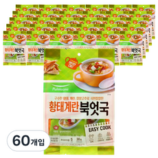 풀무원 황태계란 북어국, 30g, 12개