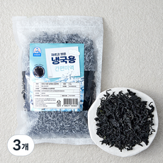 주일상사 자르고 씻은 냉국용 간편미역, 200g, 3개