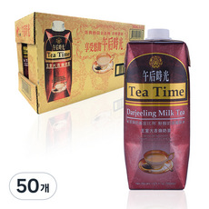 티타임 다즐링 밀크티, 500ml, 50개