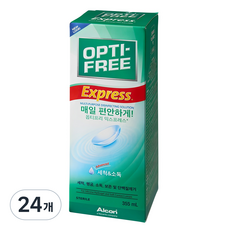 옵티프리 익스프레스 렌즈 세정액, 355ml, 24개