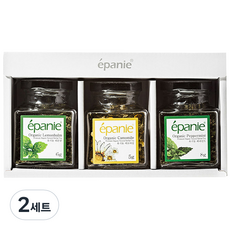 에빠니 유기농 미니 3종 허브차 세트, 캐모마일 5g + 페퍼민트 8g + 레몬밤 6g, 2세트