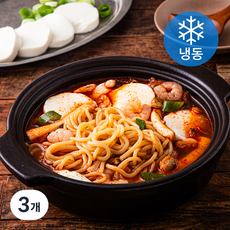 푸딩프렙 해물 쫄면 순두부용 키트 (냉동), 450g, 3개