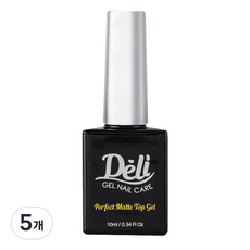 델리뷰티 퍼펙트매트탑젤 10ml, 5개