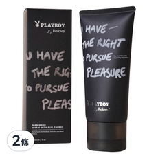 Relove 男性專用私密潔淨凝露 PLAYBOY聯名款 檀香琥珀香120ml 2條, 120ml