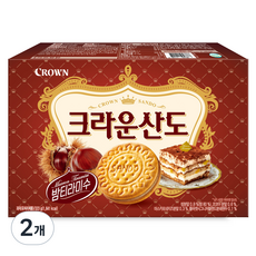 크라운산도 밤 티라미수, 323g, 2개