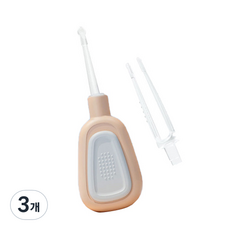 블루버킷 파스텔 LED 유아귀이개 핑크, 3개, 1개입